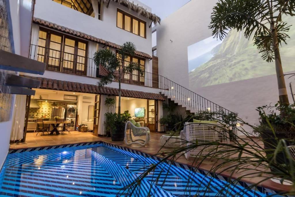 Casa Da Lusso Mexican Style Hacienda Пуэрто-Вальярта Экстерьер фото